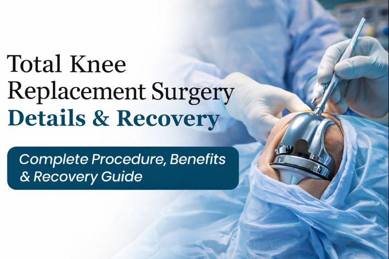 Total Knee Replacement Surgery Details & Recovery Service